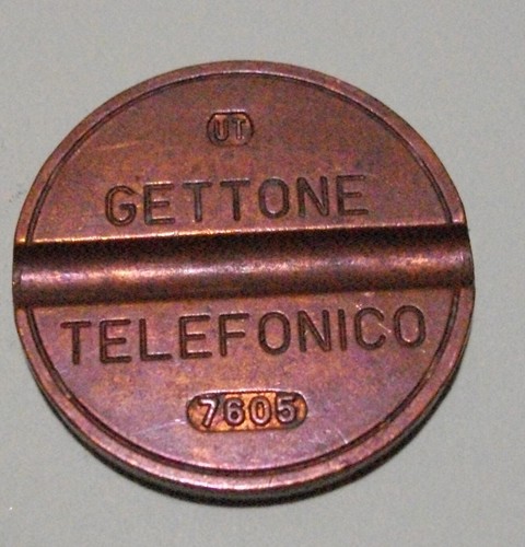 Gettone telefonico sip 7605 - sip,