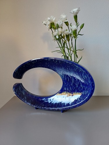 Vaso scultoreo smalto - vaso, scultoreo,