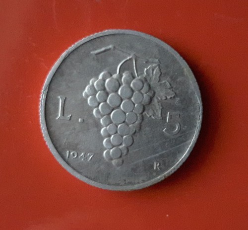 Lire 1947 falso - 5, copia