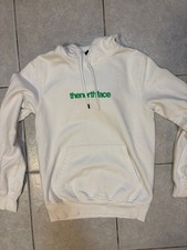 felpa north face bianca con