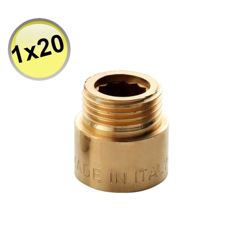 Prolunga ottone attacco - prolunga, ottone,