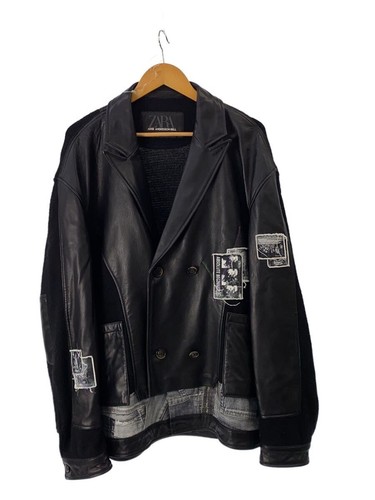 Giacca pelle combinata in - combinata,