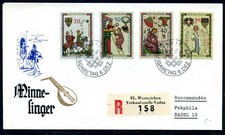 Liechtenstein 1962 Minnesanger