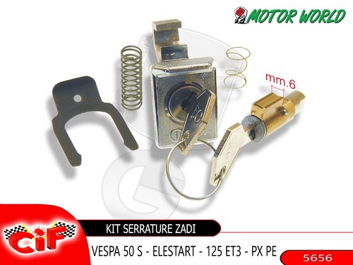 Kit serrature bloccasterzo - kit, +