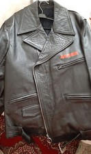 Leather giubbotto giacca - giubbotto,