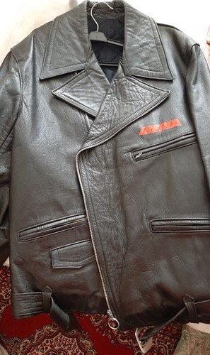 Leather giubbotto giacca - giubbotto,