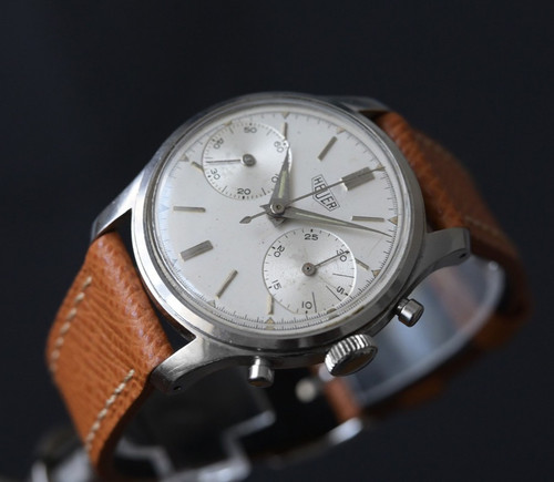 Heuer pre carrera - big, eyes