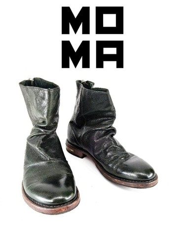 Stivaletti moma pelle - pelle, slouch