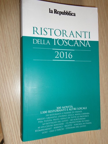 Libro book guida ristoranti - book,