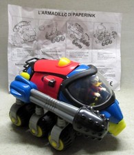 RO-31-TOPOLINO SOLO GADGET-L'ARMADILLO DI PAPERINIK-NON COMPLETO-CON ISTRUZIONI