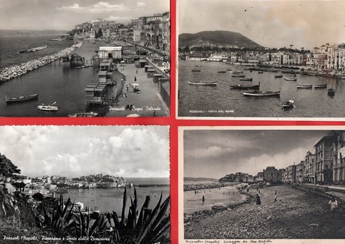 Pozzuoli lotto 8 cartoline - pozzuoli, -lotto