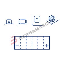 BATTERIA PER MOTO 12V MARELLI