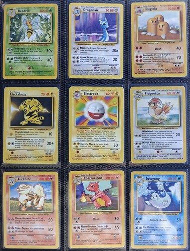 Complete base set non holos - base,