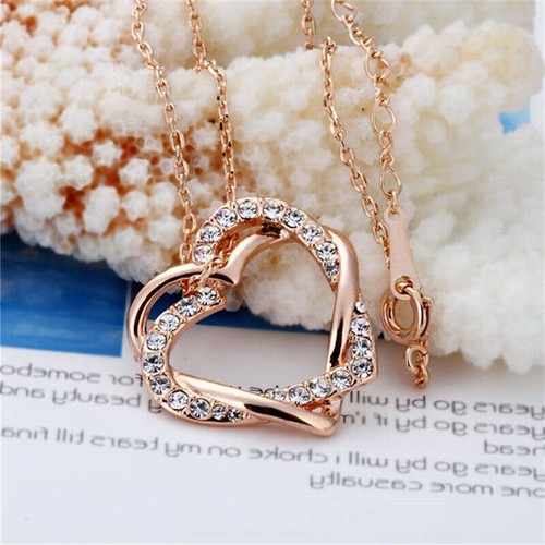 Collana con ciondolo doppio