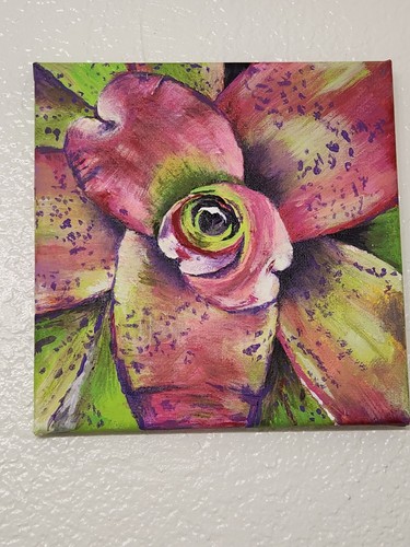 Quadro floreale neoregelia - quadro,