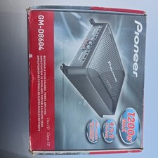 New! Pioneer GM-D8604 Car