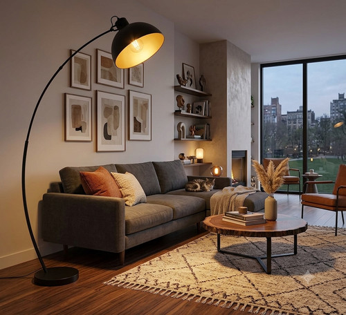 Lampada terra arco led - da, ad