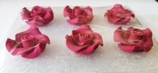 Rose Roselline Decorazioni zucchero colorato Pastigliaggio scegli il tuo!