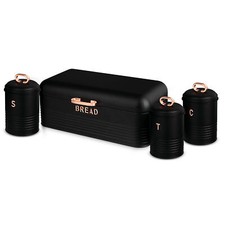 Set di Portapane + 3 Barattoli