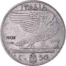Italy Coin 50 Centesimi -