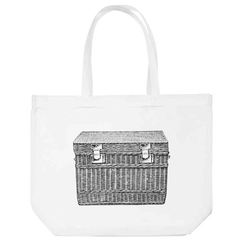 Borsa shopping cestino in - 'cestino,