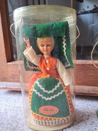 Bambola souvenir vintage anni - bambola,