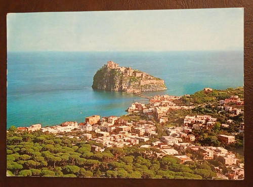 Cartolina ischia castello - cartolina,