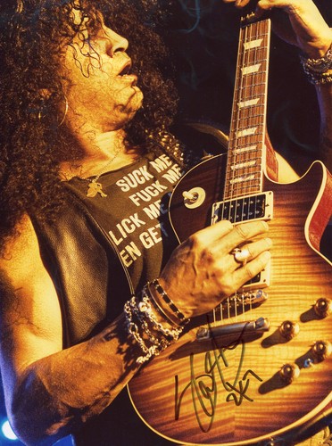 Slash autografo orig saul - autografo,