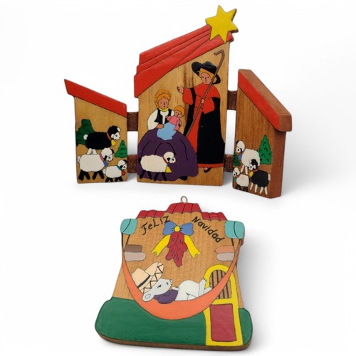Presepe vintage arte popolare