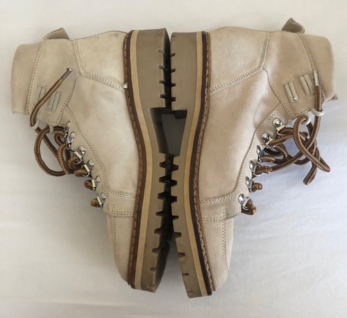 Stivali scamosciati beige - , zara