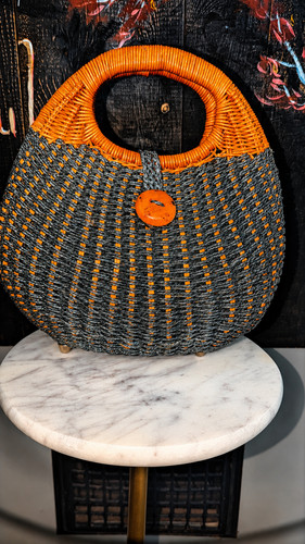Borsa paglia forma di - paglia,
