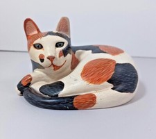Gatti Tyber vintage 1997 by Enesco limitati ad un anno di produzione Calico Kitty