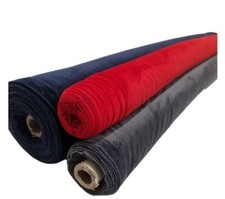 Tessuto velluto tinta unita