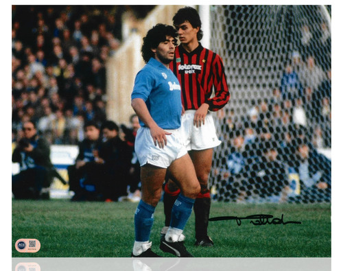 Paolo maldini signed - maldini, milan