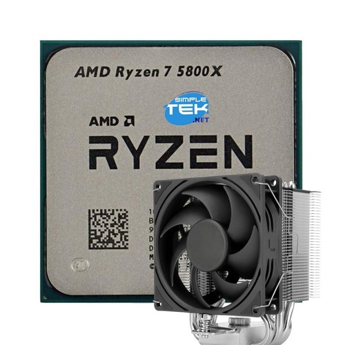 Amd ryzen 5800x - 7, +