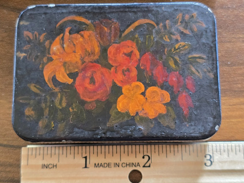 Antique tin metal - tin,