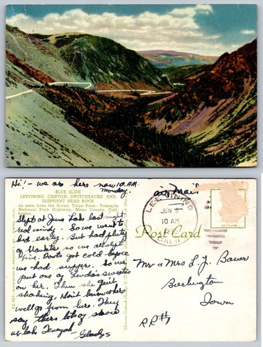 Cartolina epoca leevining - cartolina, d'epoca