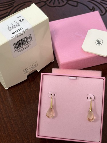 Orecchini goccia swarovski - a,