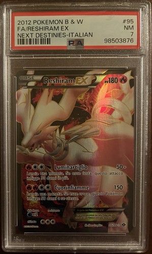 Pokemon psa reshiram full - reshiram, ex