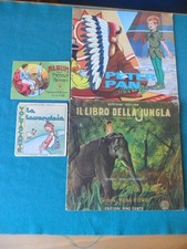LOTTO DI  4 LIBRI PER RAGAZZI   ORIGINALI ANNI 50 / 60