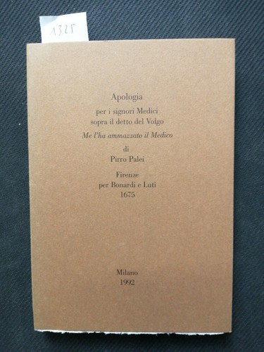 Apologia per signori medici - per, i