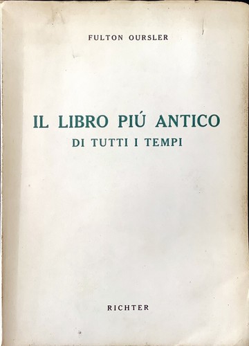 Libro più antico di tutti - ,