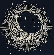 Tarocchi Oro Nero Sole Luna