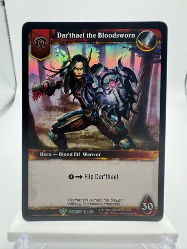 World warcraft tcg twilight - warcraft,