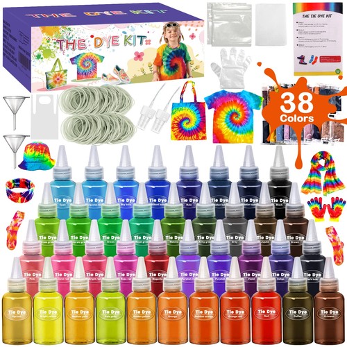 Zpqaodi colori tie dye kit - tie,