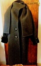 EMILIO PUCCI - VIVARA CAPPOTTO SCIARPA NERO VINTAGE POLSI IN PELLICCIA