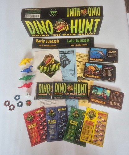 Dino hunt gioco steve jackson - dino,