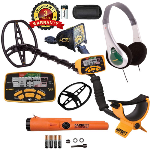 Garrett ace 400 metal - garrett,