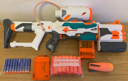 Nerf tri strike moded bundle - strike,