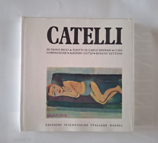 Camillo Catelli di Paolo Ricci pittura napoletana 25 tavole colori 40 bn Bernari